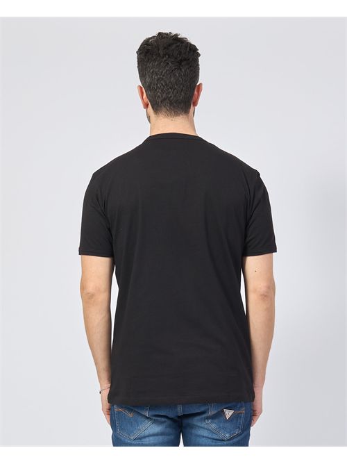 Armani Exchange black cotton T-shirt with logo ARMANI EXCHANGE | 8NZTCD-Z8H4Z1200